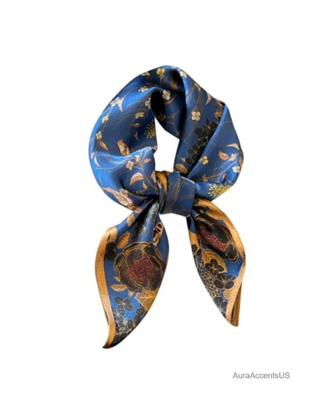 100% Pure Mulberry Silk Square Scarf 26